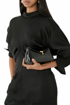 Mini T-Lock Naplack Clutch