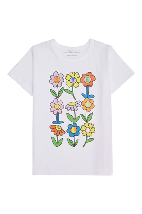Kids  Flower Graphic T-Shirt