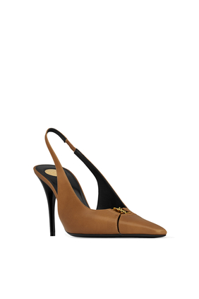 Babylone Breteuil 90 Slingback Pumps
