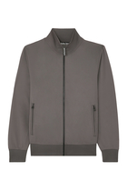 Back Curved Logo Track Jacket