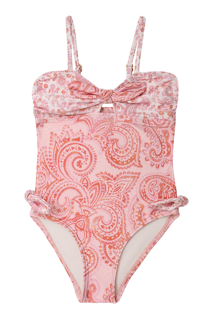 Kids One-Piece Ottie Tie Front