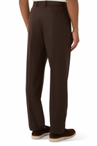 Boiled Wool Trousers