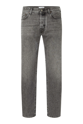 Edo Regular-Straight 5-Pocket Jeans