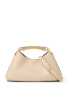 Mini Boomerang Leather Bag