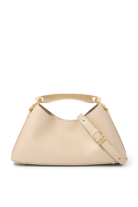 Mini Boomerang Leather Bag