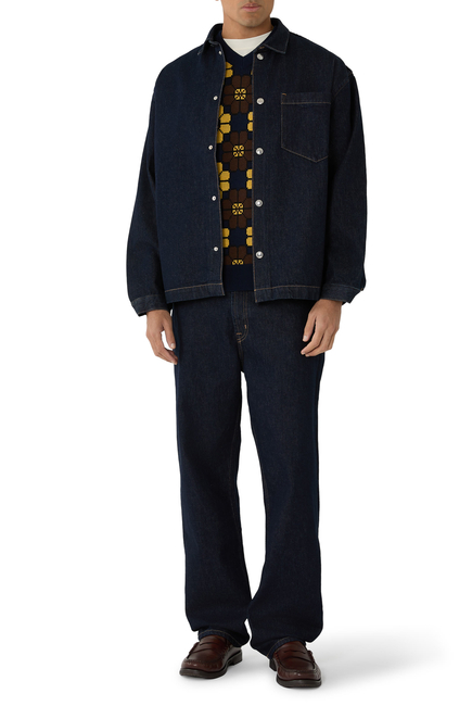 Button-Up Long Sleeves Overshirt