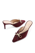 Bowie Suede 75 Mules 