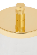 Honeycomb Cotton Jar