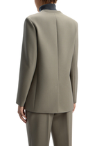  Zip-Detail Blazer