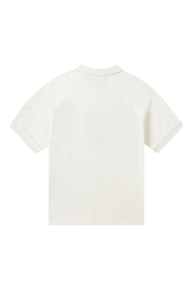 Kids Eagle Logo Jersey Polo Shirt