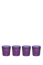 Prism Double Old Fashioned Glass, Set of 4
