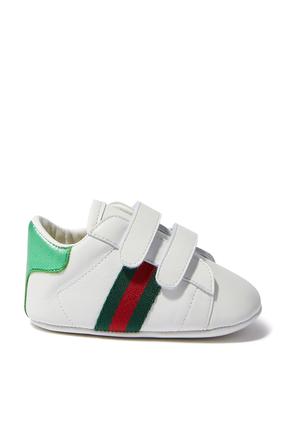 Kids Ace Leather Sneakers
