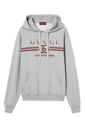 Cotton Jersey Hooded Sweatshirt