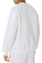 Tennis Mascot Quilted Sweatshirt