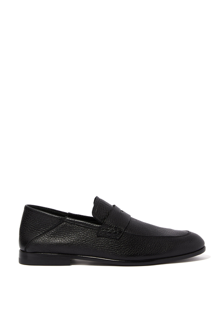 Edward Apron Toe Penny Loafers