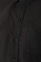 Kayla Shrunken Linen Shirt