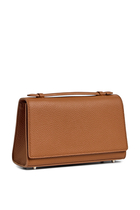 Textured Leather Tote Bag