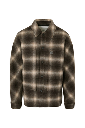 Ombre Check Jacket