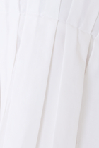 Pleated Cotton-Blend Camisole