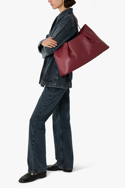 Dimple Leather Tote Bag 