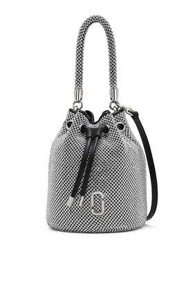The Rhinestone Mini Bucket Bag