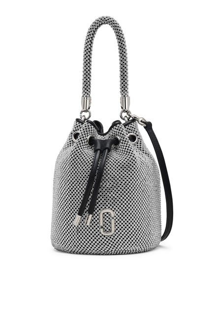 The Rhinestone Mini Bucket Bag