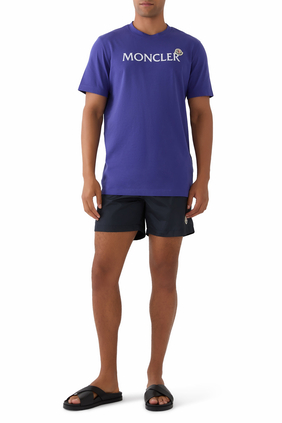 Logo Patch Swim Shorts