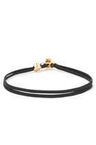 Opus Metric Rope Bracelet, 14K Gold Vermeil & Sapphire