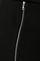  Wool Stretch Double Face Knit Skirt