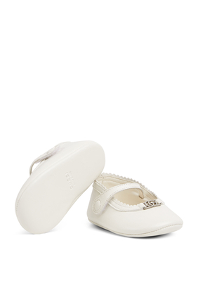 Kids Double G Ballet Flats