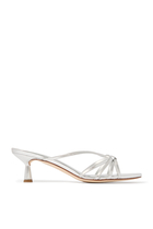 Abby 55 Leather Mules