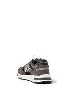 Lace Up 3D AX Logo Sneakers