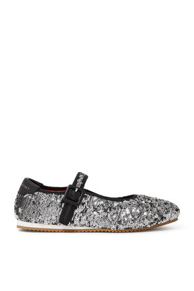 Ryder Sequin Ballet Flats