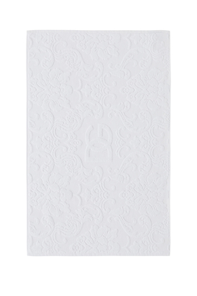Terry Cotton Logo Bath Mat