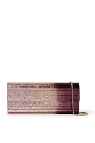 Sweetie Dégradé Glitter Plexi Clutch