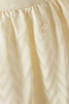 Kids Chevron Jacquard Mini Skirt