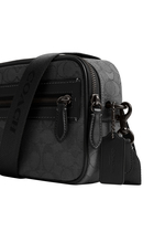Theo Camera Bag in Signature Jacquard