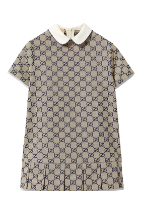 Kids GG Canvas Dress