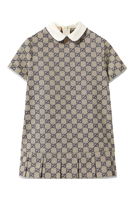 Kids GG Canvas Dress