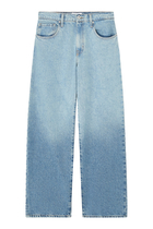 Avril Mid Slouchy Wide-Leg Jeans