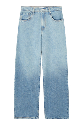 Avril Mid Slouchy Wide-Leg Jeans
