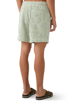 Galbanum Crochet Shorts