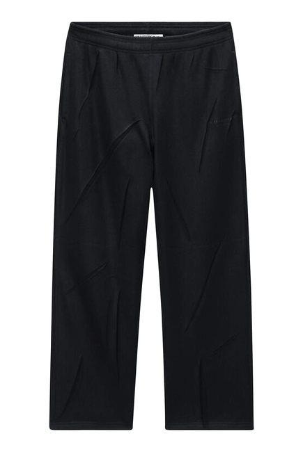 Creased Terry Oversized Sweatpants