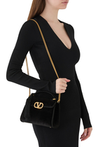 VSling Mini Velvet Top-Handle Bag