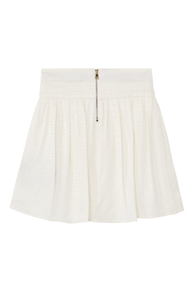 Kids Short Buttoned Skirt