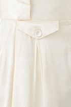 La Lune High Waisted Tailored Pants