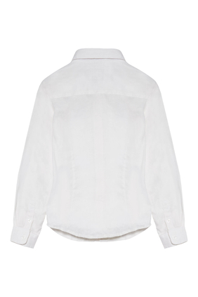 Kids Linen Button Up Shirt