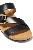 Gaia Backless Buckle Sandals 