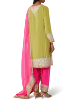  Gota Suit with Pakistani Salwar & Dupatta