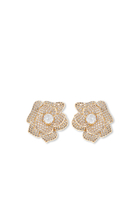 Crystal Flower Earrings
